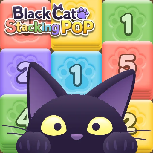 Black Cat Stacking POP