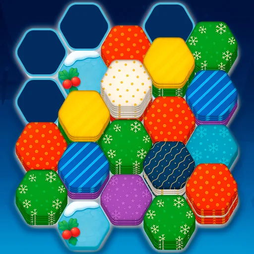 Xmas Hexa Sort
