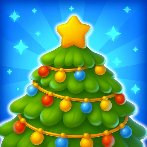 Magic Christmas Tree Match-3