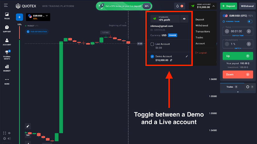 Learn how to use Quotex with this beginner-friendly, step-by-step tutorial. From signing up to placing your first trade, master digital options, forex, and crypto trading confidently with Quotex. Start your online trading journey today.